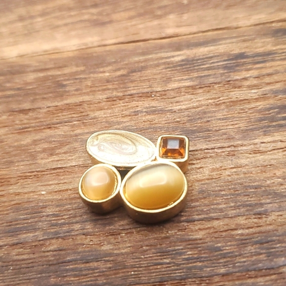 Abstract citrine‎ pendant - Picture 1 of 3